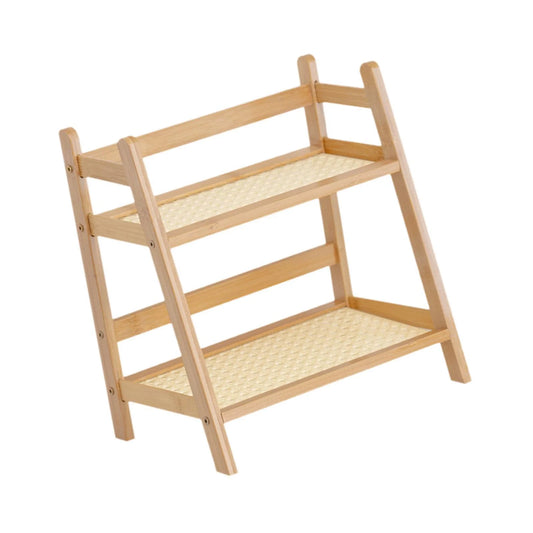 Tier Bamboo Countertop Organizer