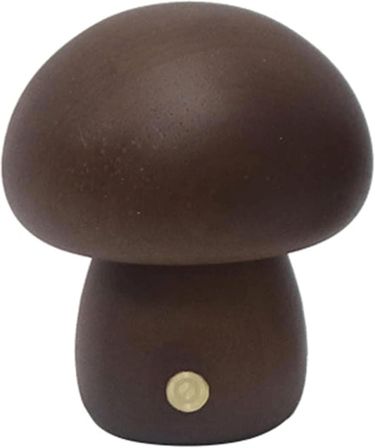 Wooden Mushrooms Night Light