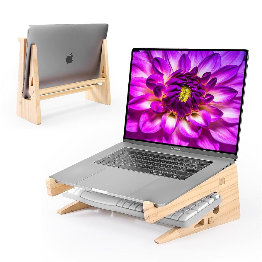 Universal Wooden Laptop Holder