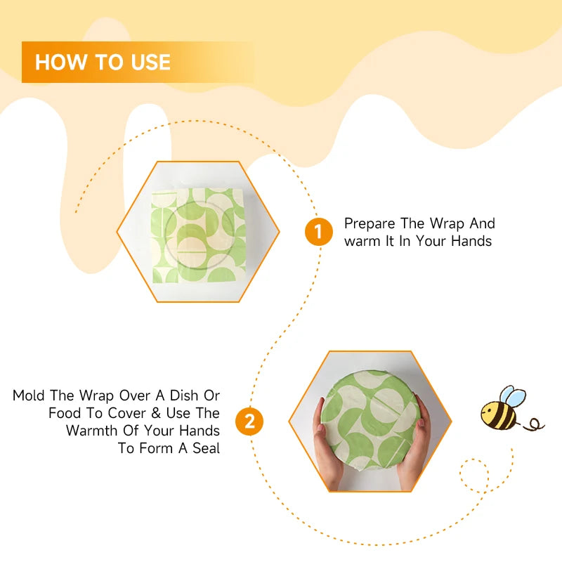 Reusable Beeswax Wraps