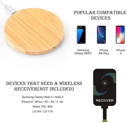 Bamboo Wireless Charger