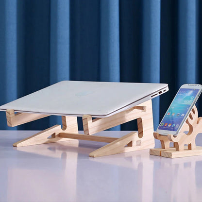 Universal Wooden Laptop Holder