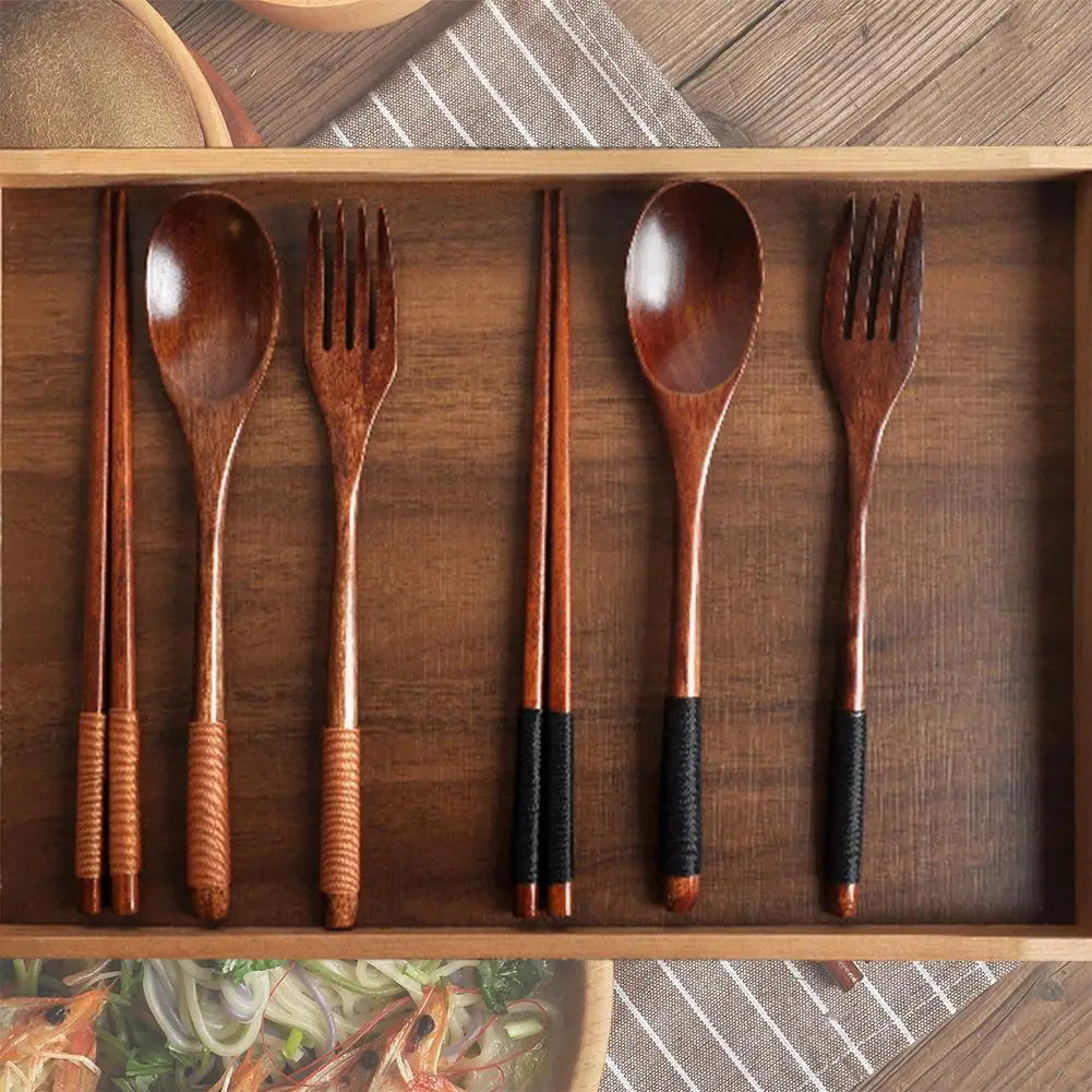 Wooden Cutlery Set