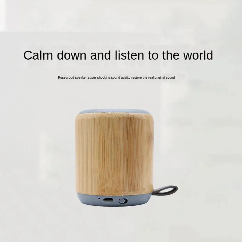 Bamboo Mini Bluetooth Speaker