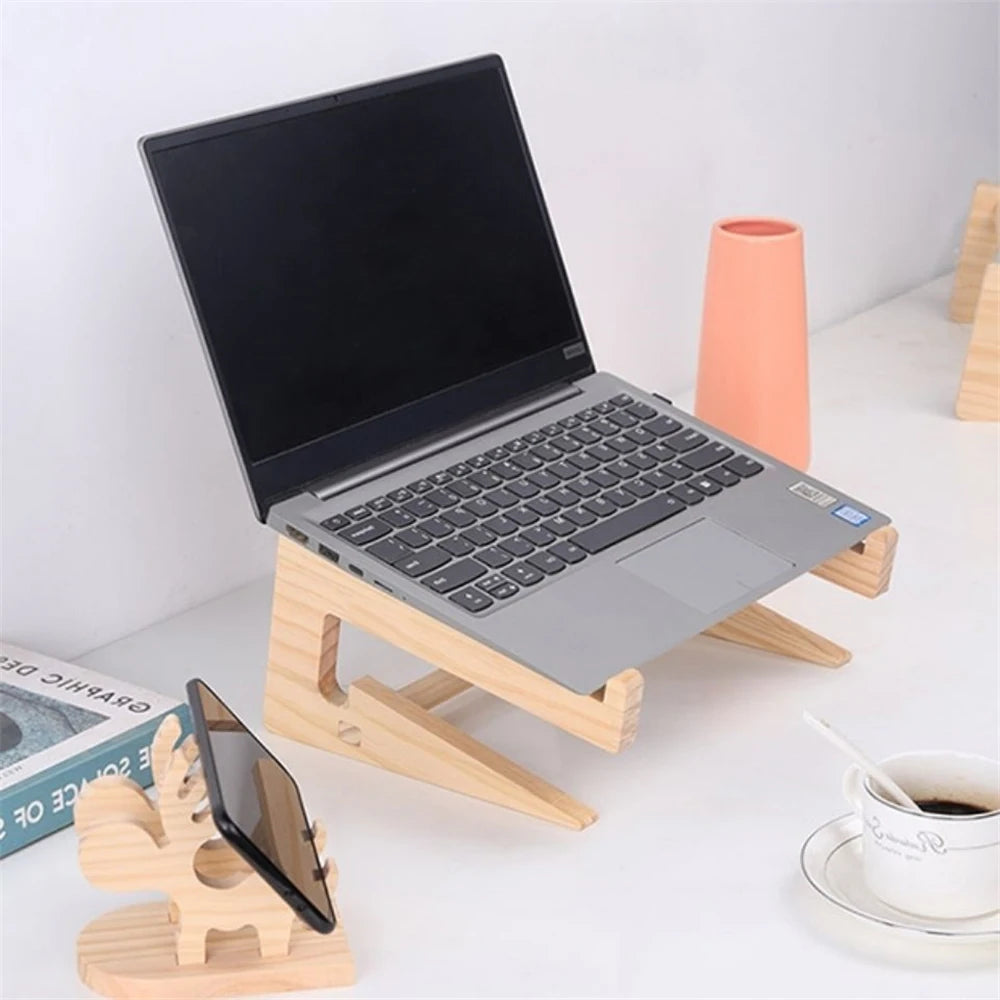 Universal Wooden Laptop Holder