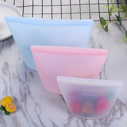 Silicone Food Storage Bags