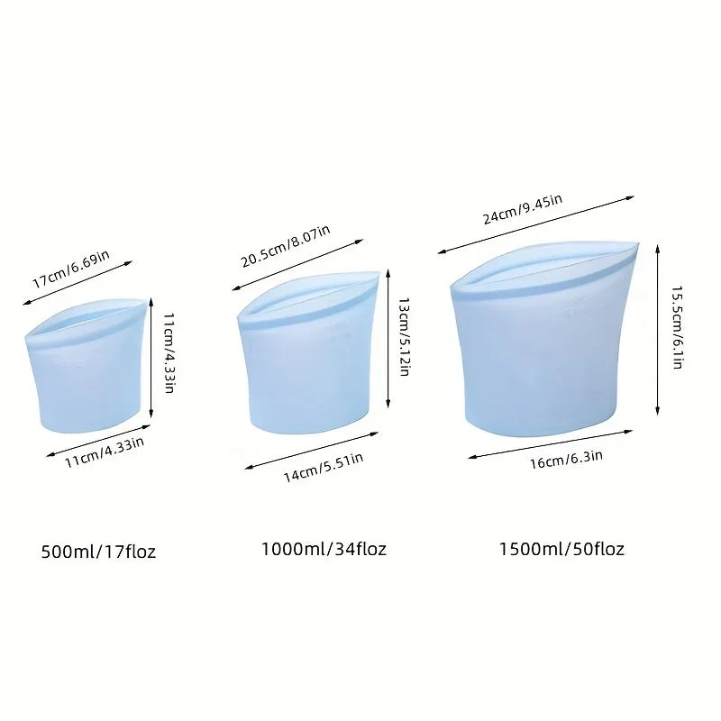 Silicone Food Storage Bags
