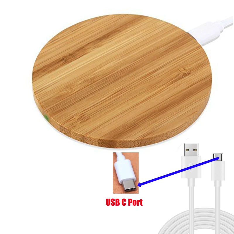 Bamboo Wireless Charger