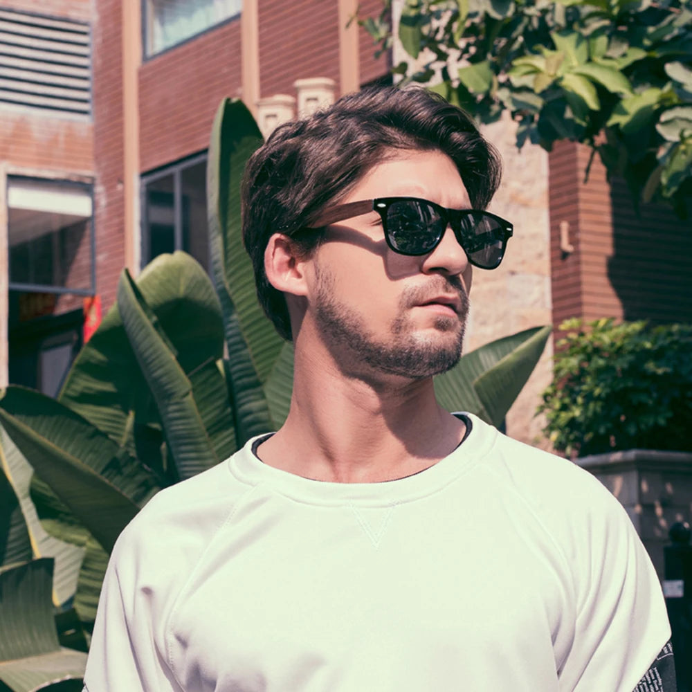 Polarized Bamboo Sunglasses