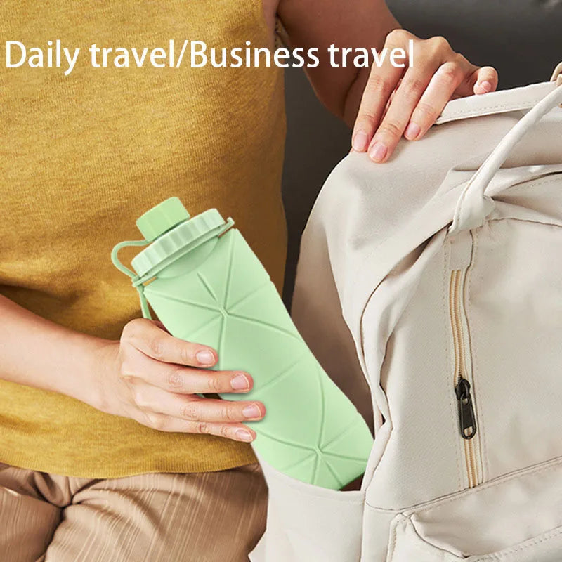 Silicone Folding Water Bottle
