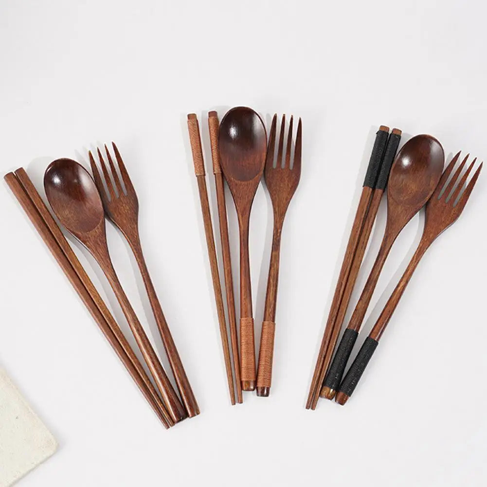 Wooden Cutlery Set